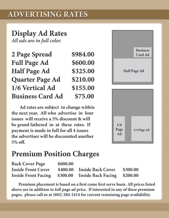 RachWorldAds Magazine Advertising Rates